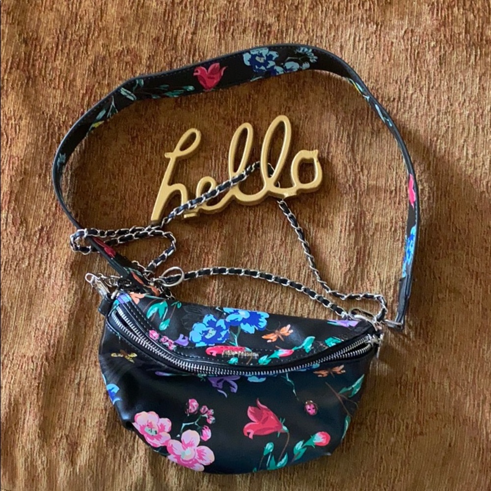 Betsey Johnson floral fanny/hip bag/pack